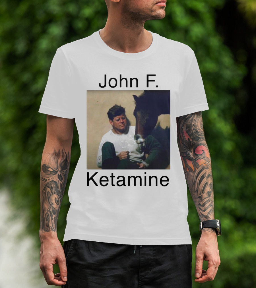 John F. Ketamine Horseman Interaction T-Shirt
