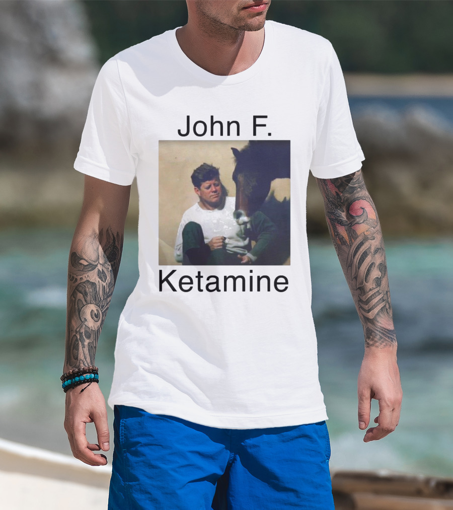 John F. Ketamine Horseman Interaction T-Shirt