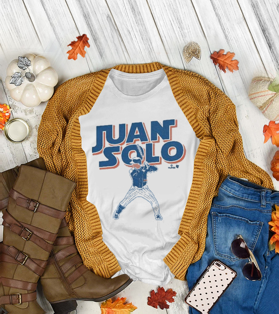 Juan Soto Juan Solo Baseball Star Wars Crossover T-Shirt