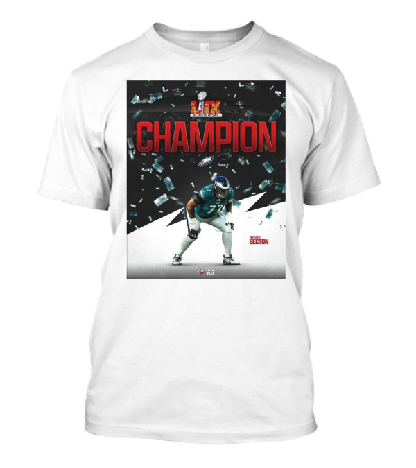 Super Bowl LIX Champion Mekhi Becton Philadelphia Eagles For The Ville T-Shirt