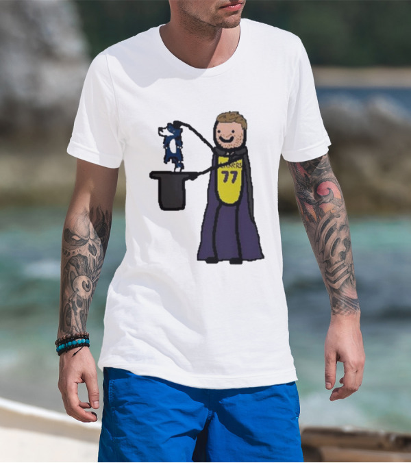 Luka Doncic 77 Lakers Magic Cartoon T-Shirt