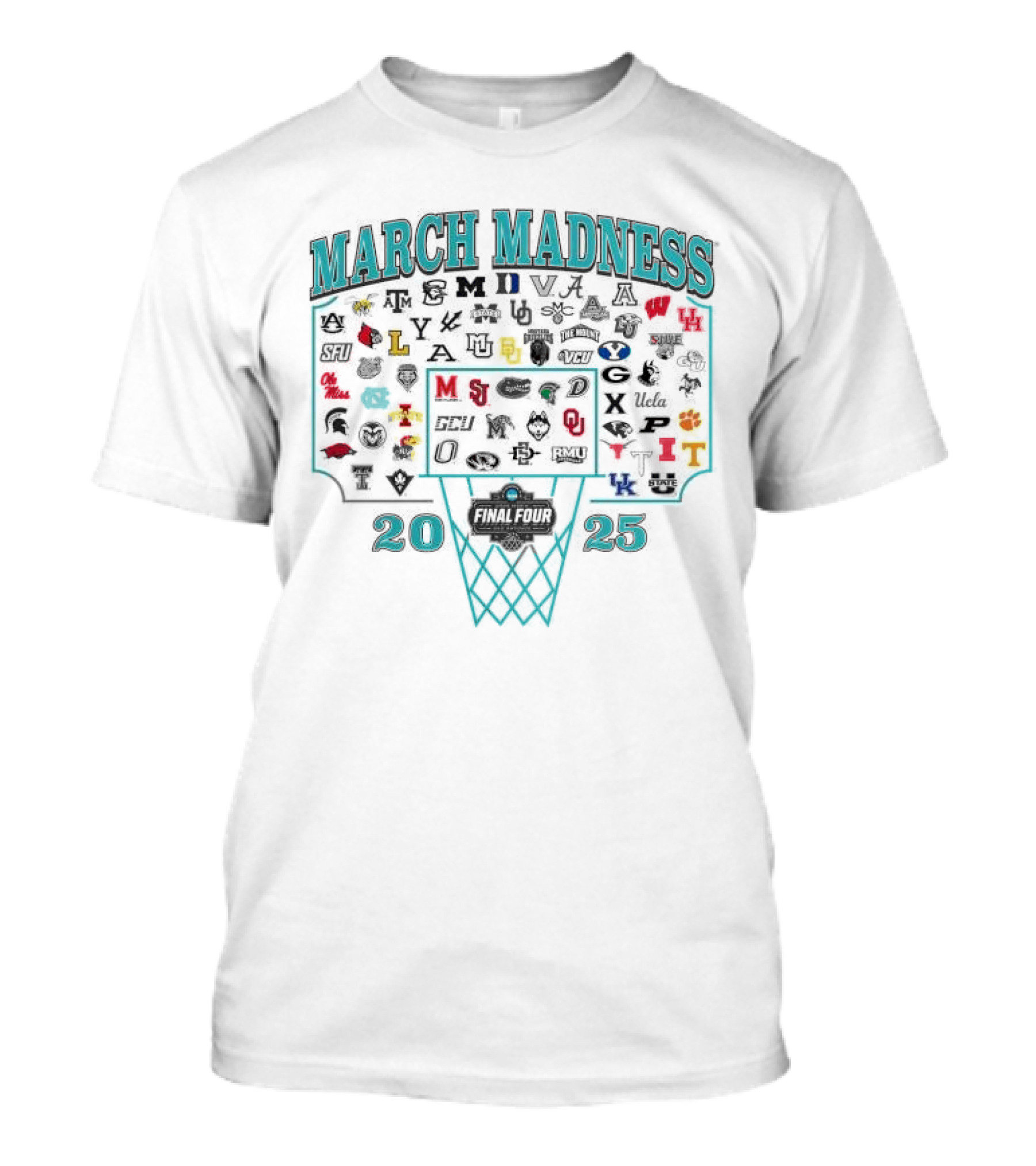 March Madness 2025 NCAA Men's Final Four Buzzer Beater Basketball Game T-Shirt