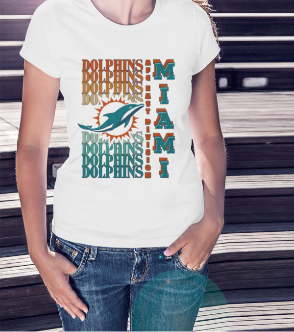 MIAMI Dolphins AFC East Division T-Shirt