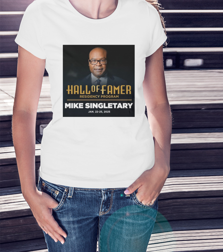 Mike Singletary Hall Of Famer Residency Program Jan 22-25 2025 T-Shirt