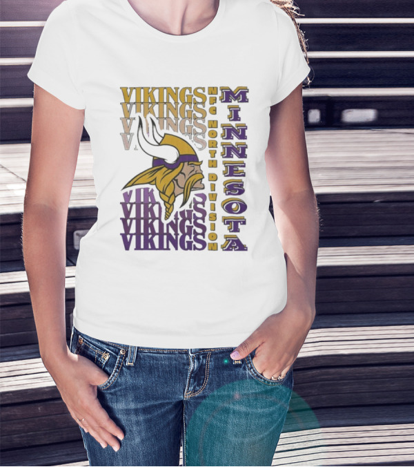 Minnesota Vikings NFC North Division Vikings Minnesota T-Shirt