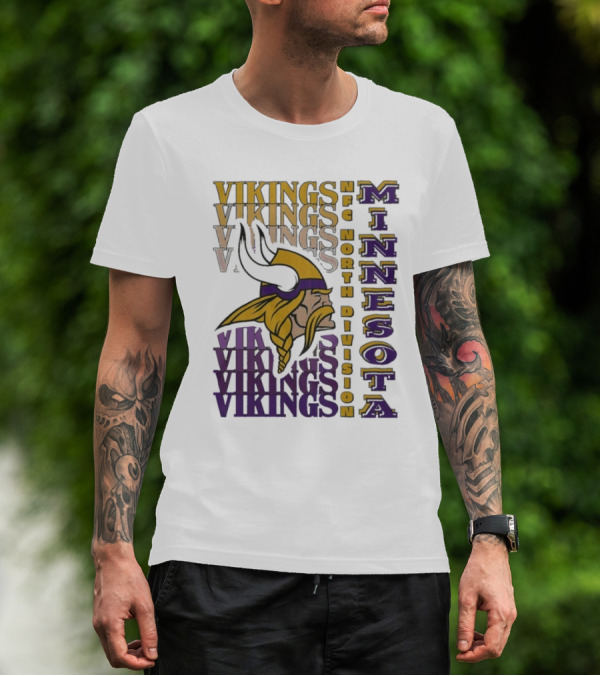 Minnesota Vikings NFC North Division Vikings Minnesota T-Shirt