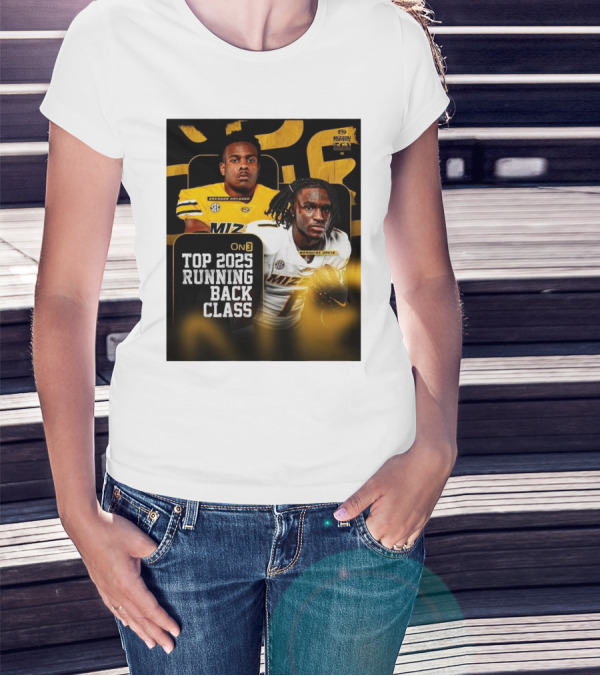 Missouri Football Top 2025 Running Back Class Brendon Haygood Marquise Davis SEC Mizzou T-Shirt