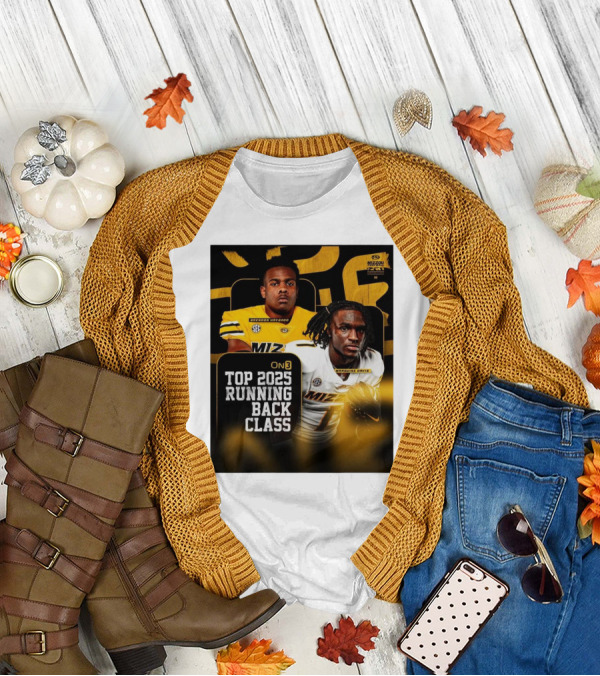 Missouri Football Top 2025 Running Back Class Brendon Haygood Marquise Davis SEC Mizzou T-Shirt