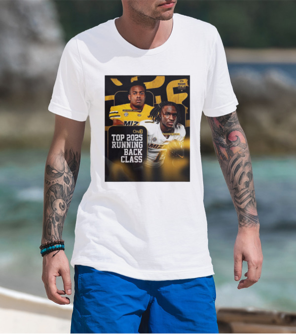Missouri Football Top 2025 Running Back Class Brendon Haygood Marquise Davis SEC Mizzou T-Shirt