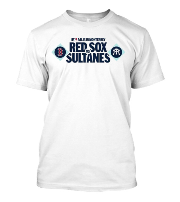 MLB 2025 Red Sox Vs Sultanes In Monterrey T-Shirt
