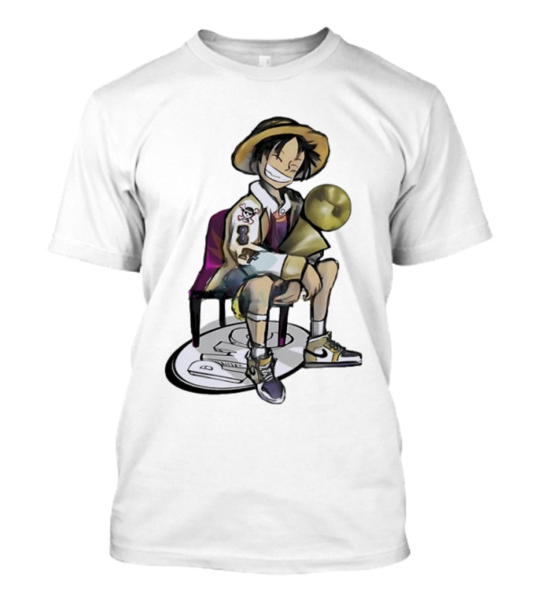 Monkey D Luffy Super Bowl Champion One Piece Victory T-Shirt