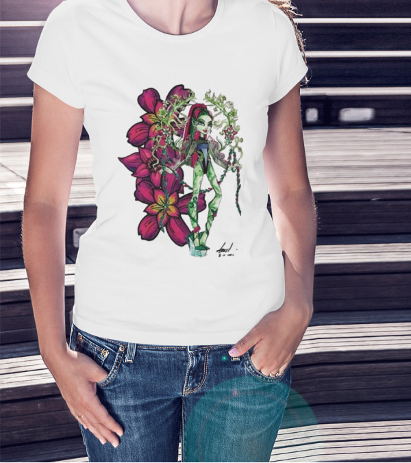 Monster High Venus McFlytrap Lily Blossom Vines Fashion Style T-Shirt
