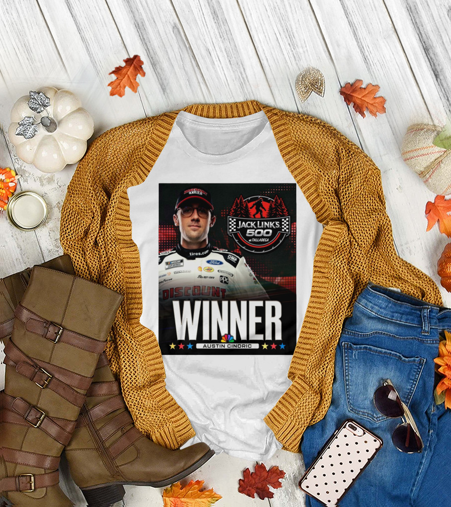 NASCAR Austin Cindric Discount Tire Jack Link's 500 Winner At Talladega T-Shirt