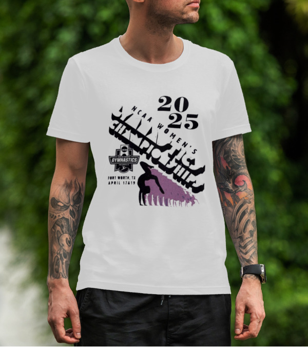 NCAA Women's Gymnastics Championships 2025 Fort Worth April 17-19 T-Shirt