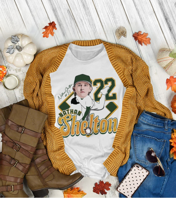 Nathan Shelton 22 Baseball Player 2025 T-Shirt