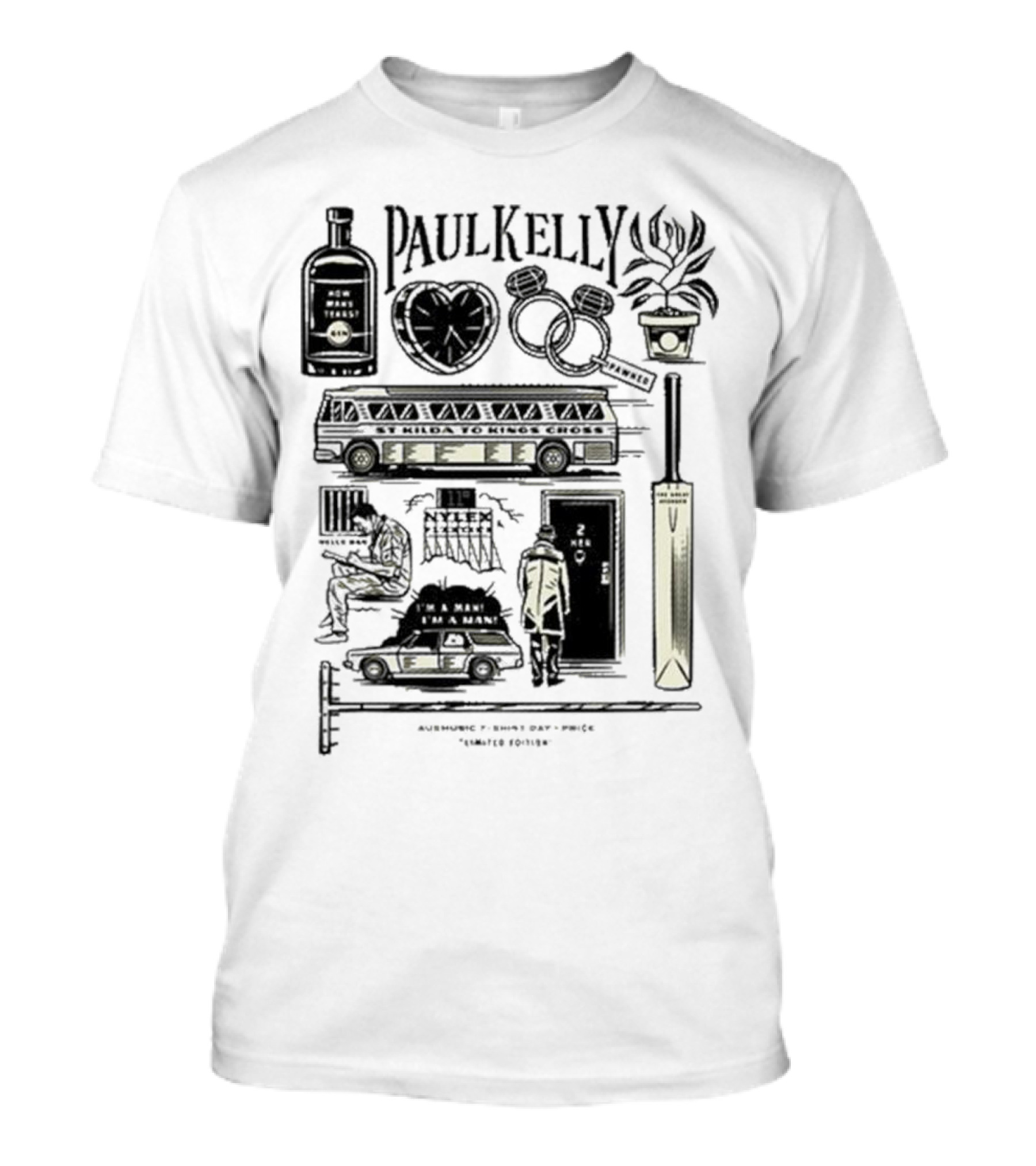 Paul Kelly How To Make Gravy Australian Icons Music Collection T-Shirt