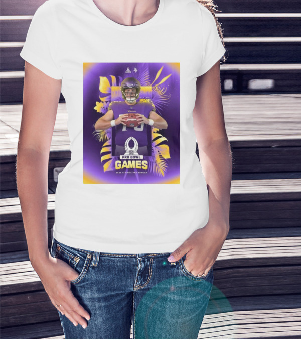 2025 NFL Pro Bowl Games Minnesota Vikings Brian O’Neill T-Shirt
