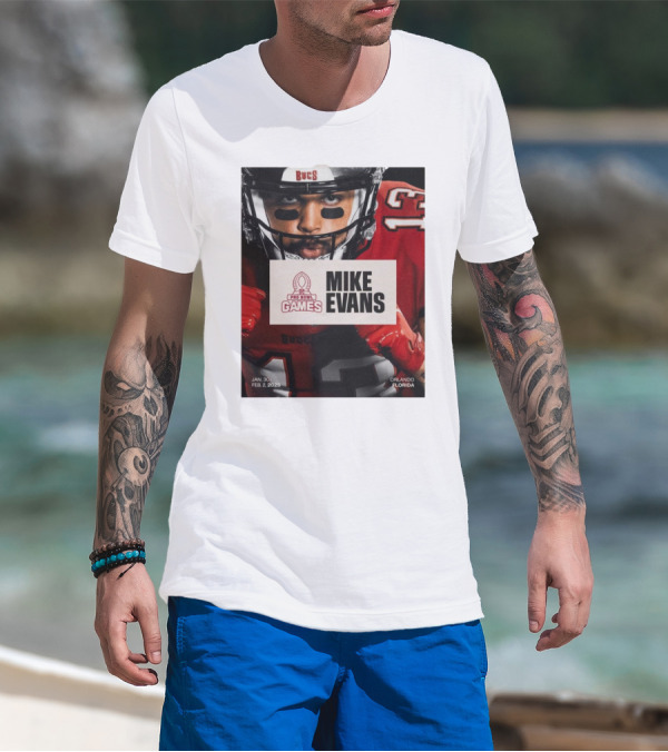 Pro Bowl Games 2025 Mike Evans Tampa Bay Buccaneers Jan 30 – Feb 2 Orlando Florida T-Shirt