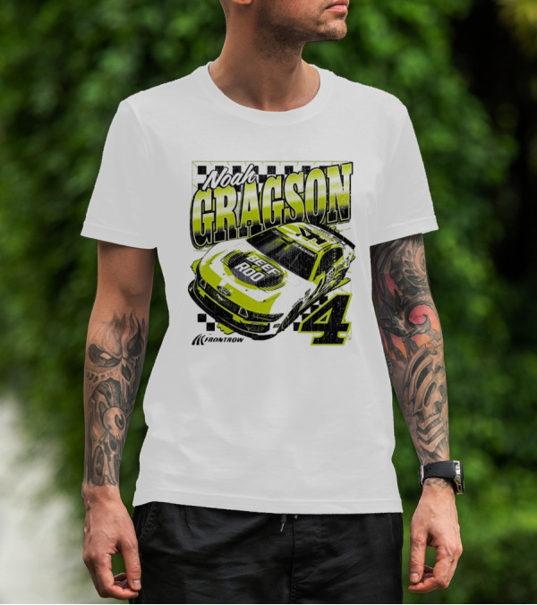 Noah Gragson Beef-A-Roo Car Racing Number 4 T-Shirt