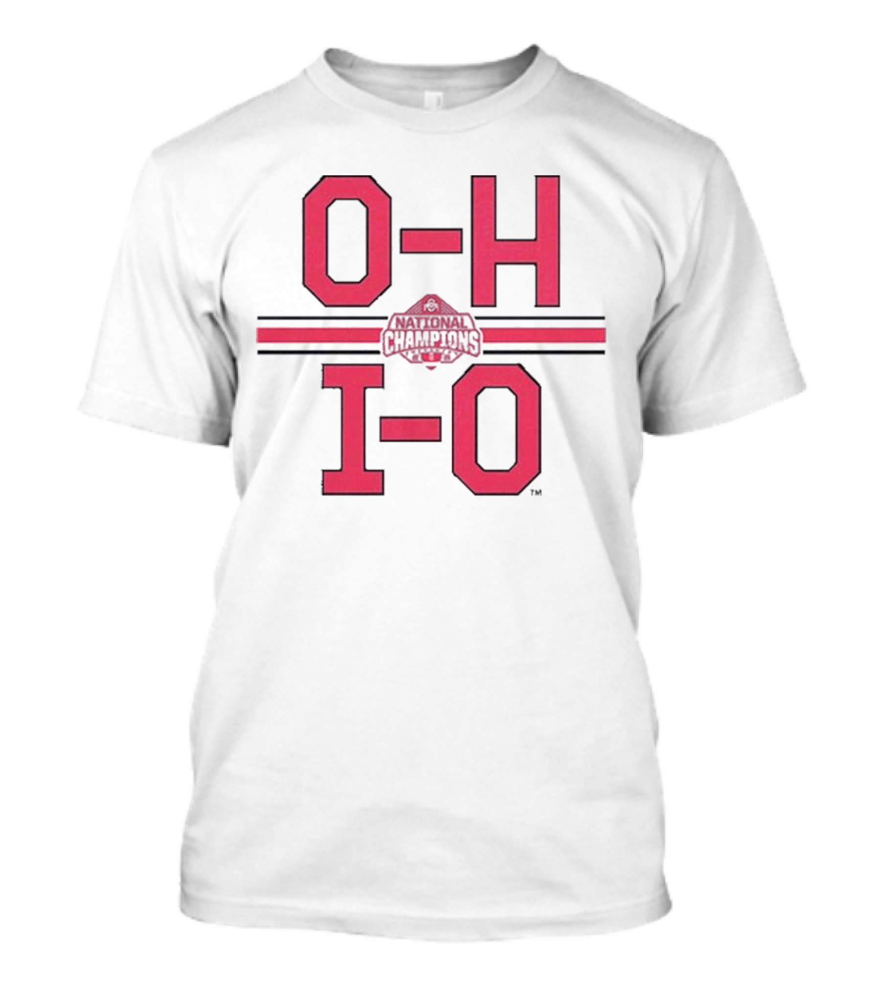 Ohio State O-H I-O National Champions Football T-Shirt