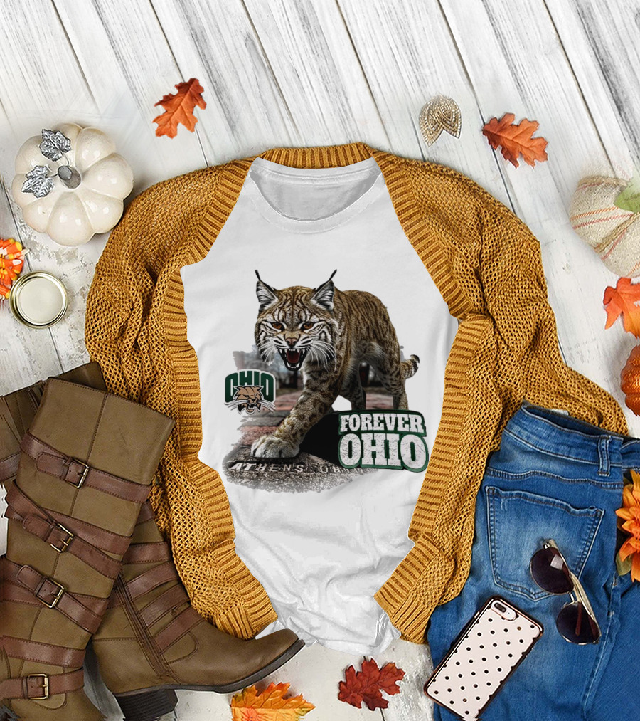 Ohio Bobcat Athens Walk Forever Ohio T-Shirt