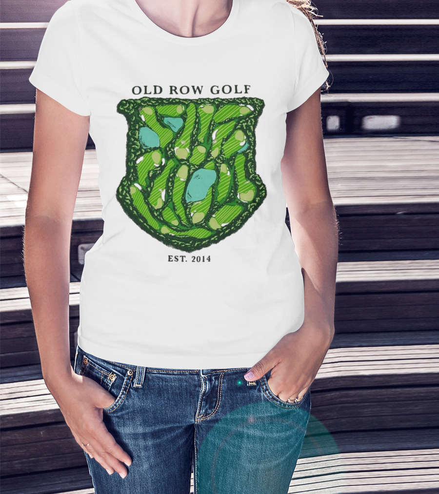 Old Row Golf Course Pigment Dyed T-Shirt