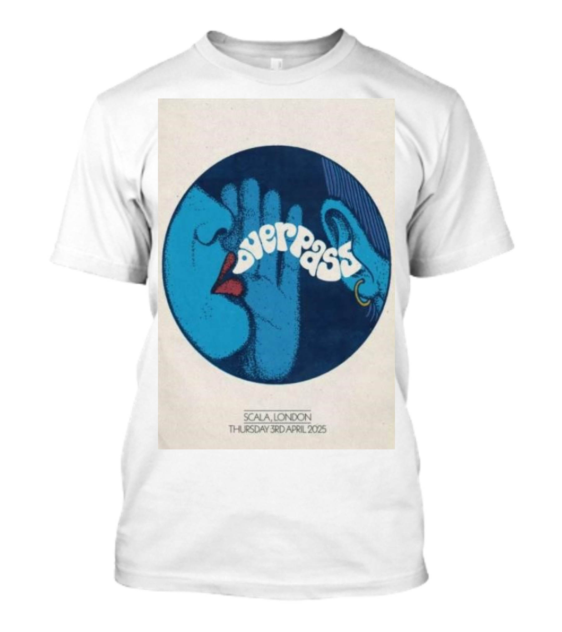 OverPass Scala London Thursday 3rd April 2025 T-Shirt