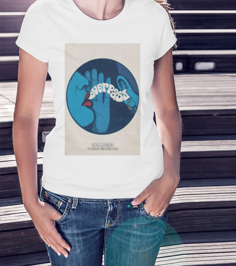 OverPass Scala London Thursday 3rd April 2025 T-Shirt