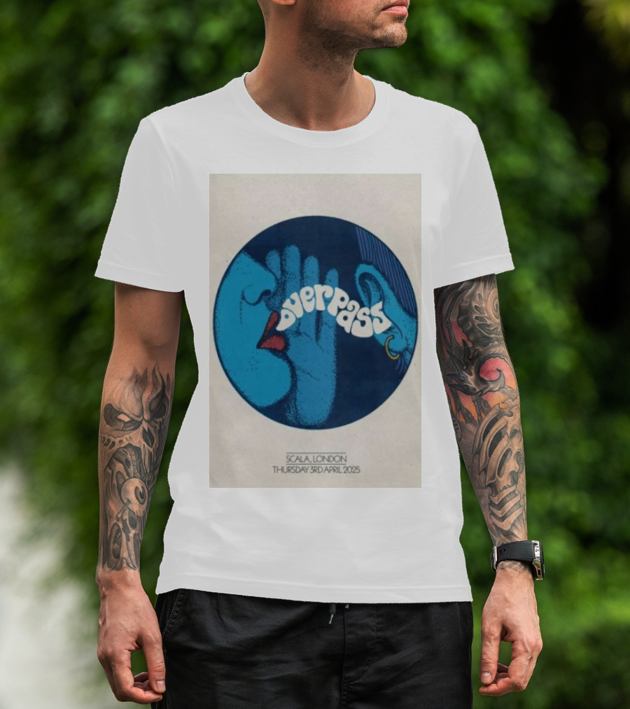 OverPass Scala London Thursday 3rd April 2025 T-Shirt