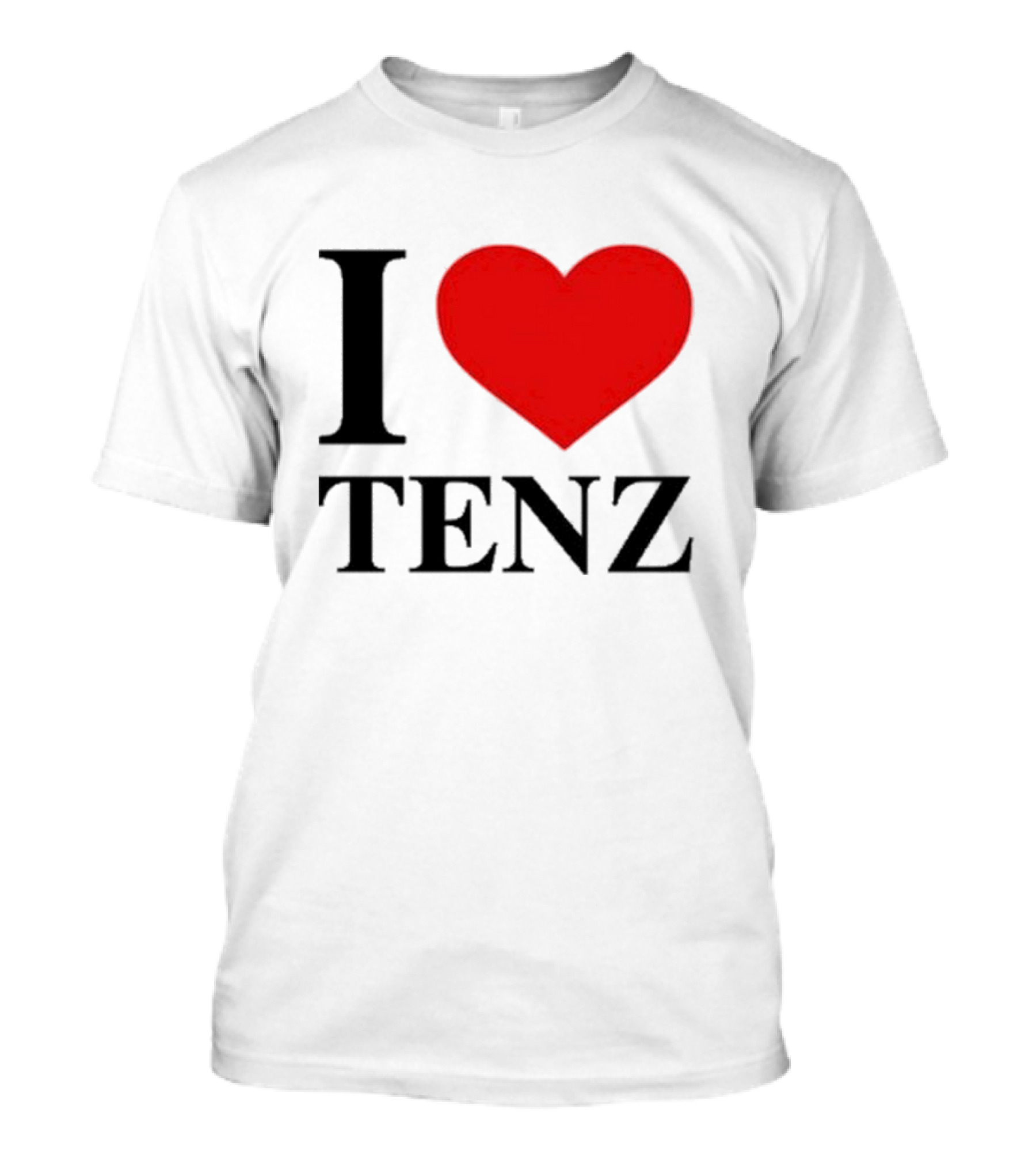 I Love Tenz Oxy Token Collaboration T-Shirt
