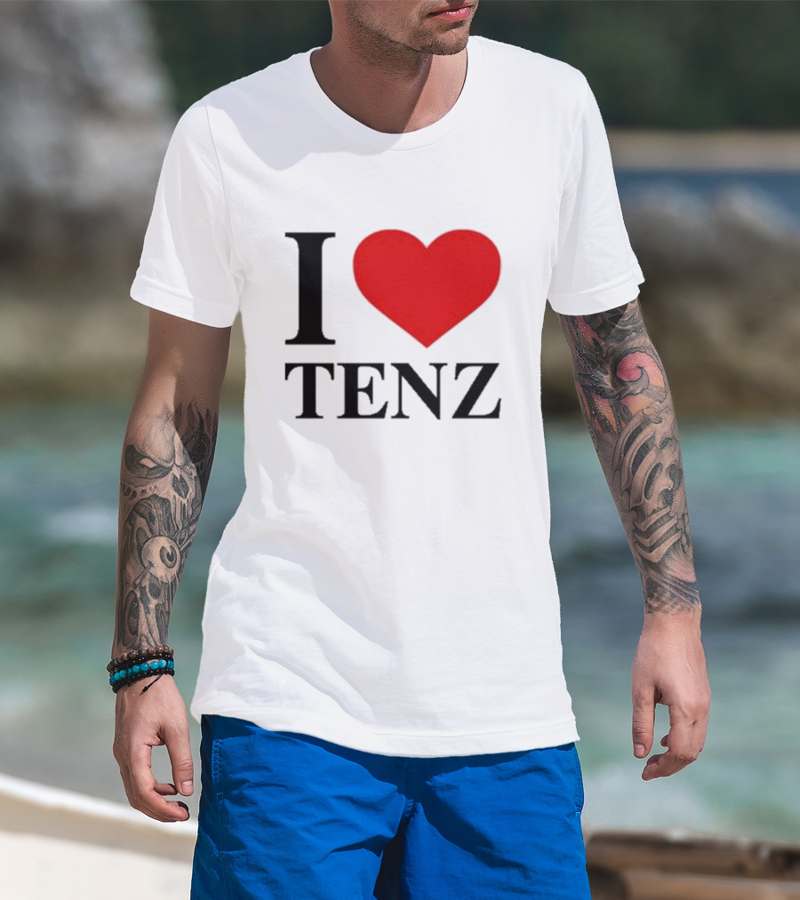 I Love Tenz Oxy Token Collaboration T-Shirt