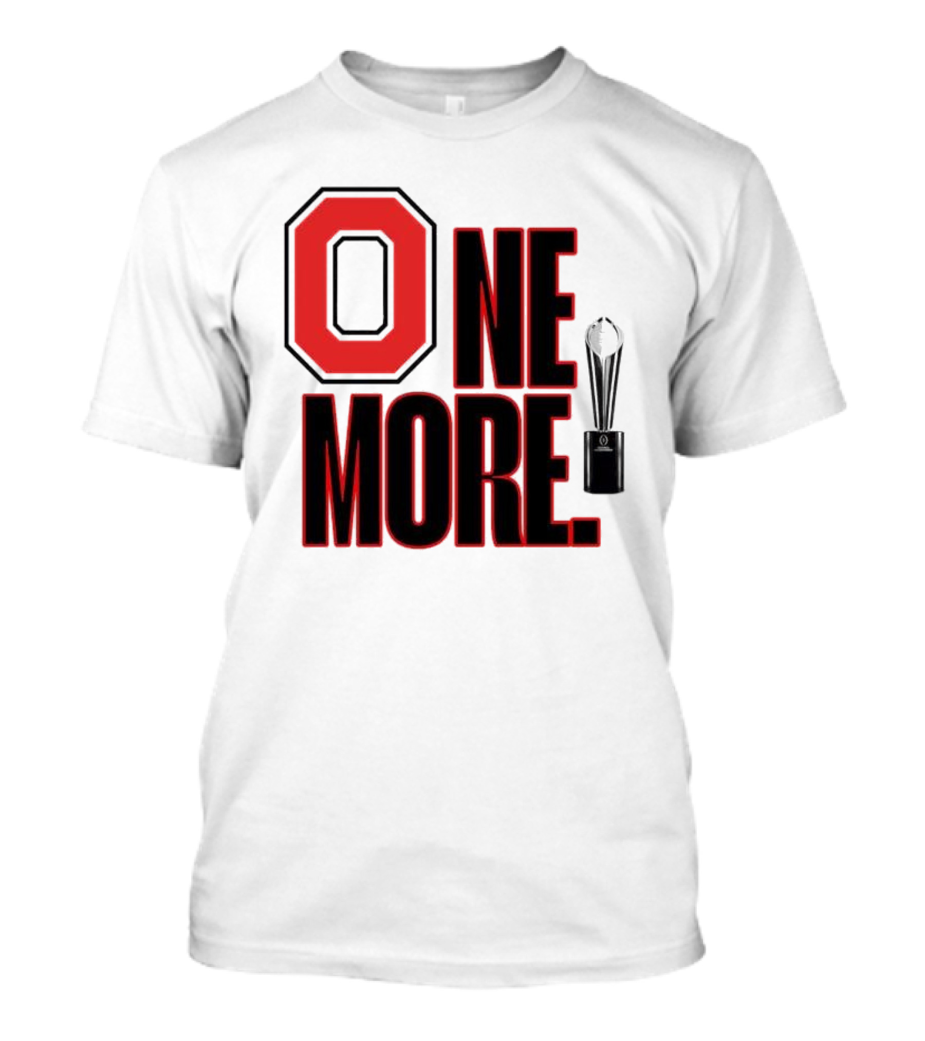 Ohio State Buckeyes O One More National Championship T-Shirt