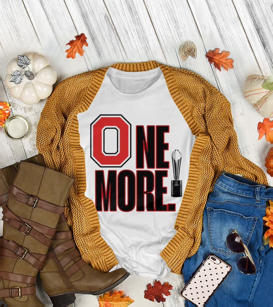 Ohio State Buckeyes O One More National Championship T-Shirt