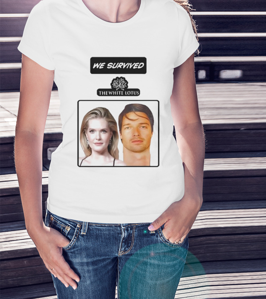 We Survived The White Lotus Patrick Schwarzenegger T-Shirt