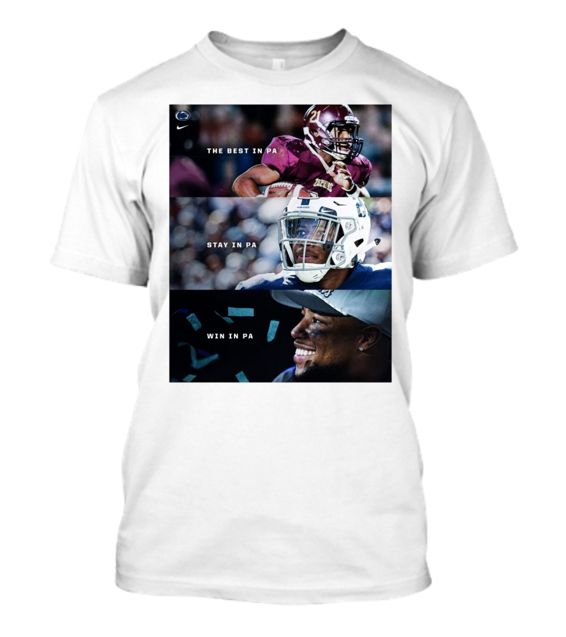 Penn State Football Saquon Barkley The Best Stay Win In PA T-Shirt