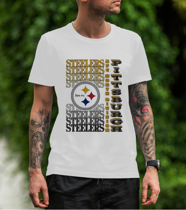 Pittsburgh Steelers AFC North Division See Us T-Shirt