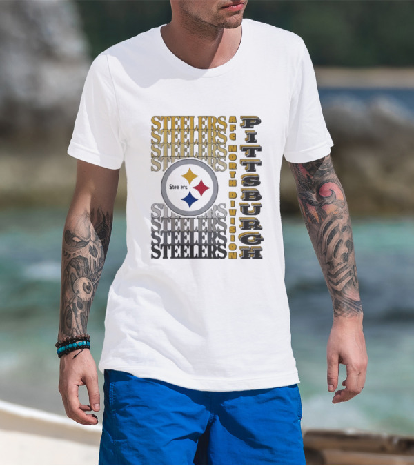 Pittsburgh Steelers AFC North Division See Us T-Shirt
