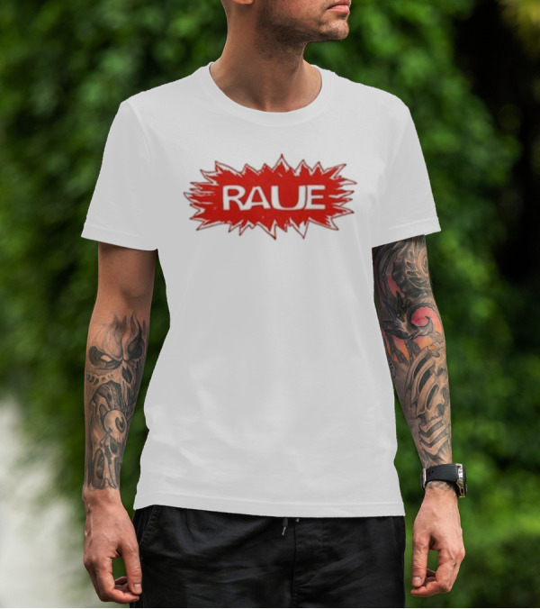 RAUE Red Sunburst Explosive Style T-Shirt