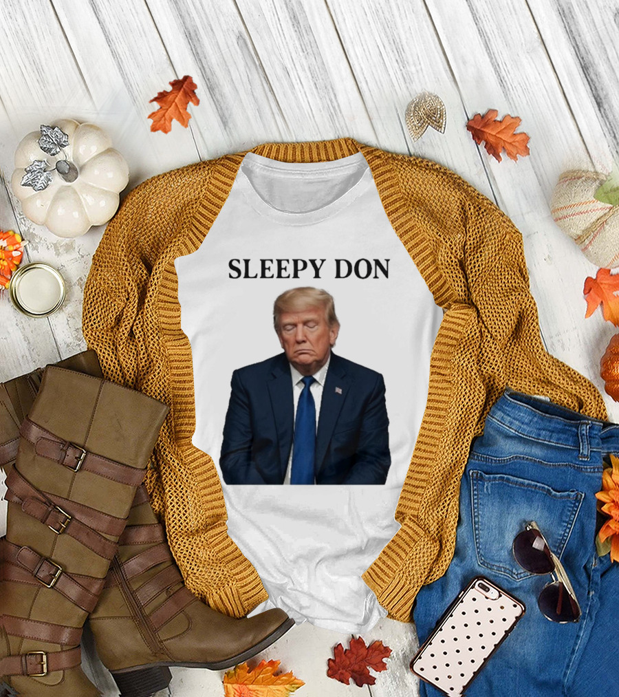 Sleepy Don Donald Trump Sleepy Joe Image T-Shirt