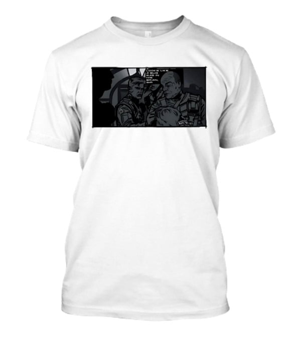 Starship Troopers Bug In Brain Sir Scene T-Shirt