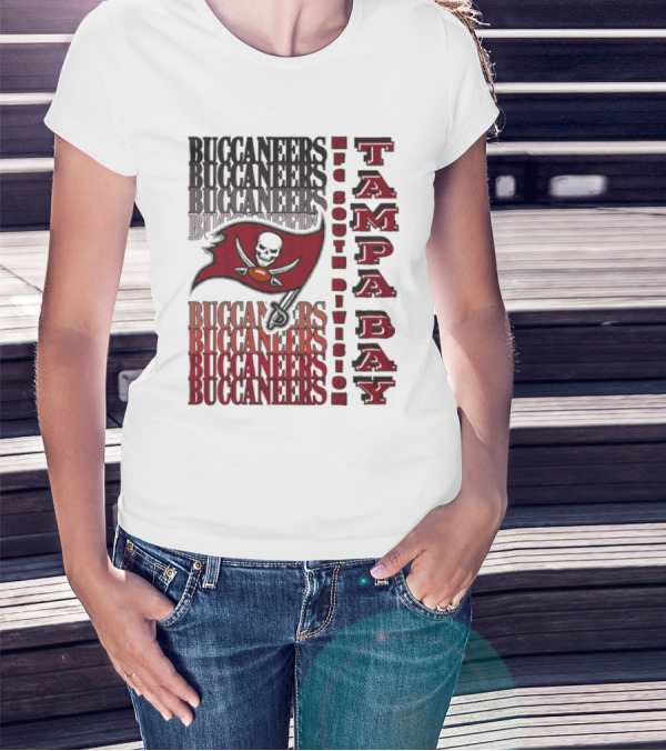 Buccaneers NFC South Division Tampa Bay Football Fan Gear T-Shirt