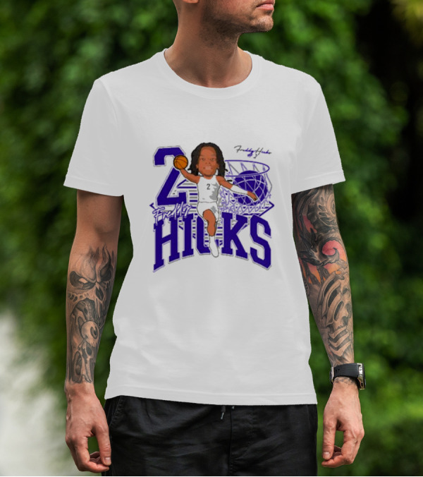 Freddy Hicks Tarleton State Basketball Number 20 T-Shirt