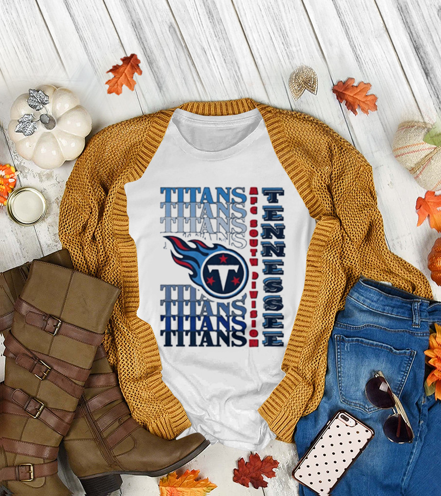 Tennessee Titans AFC South Division Titans Tennessee T-Shirt
