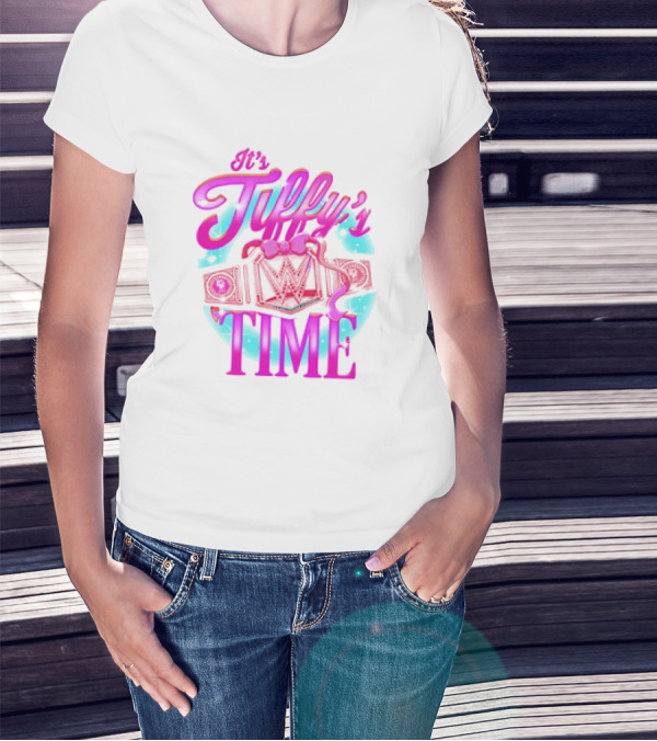 It's Tiffy's Time WWE Championship Belt T-Shirt