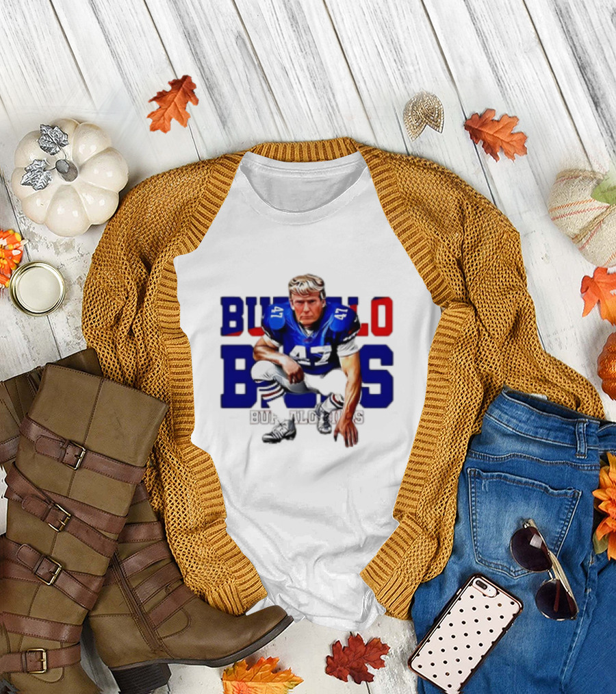 Trump 47 Buffalo Bills Super Bowl LIX 2025 Iconic Football Jersey T-Shirt