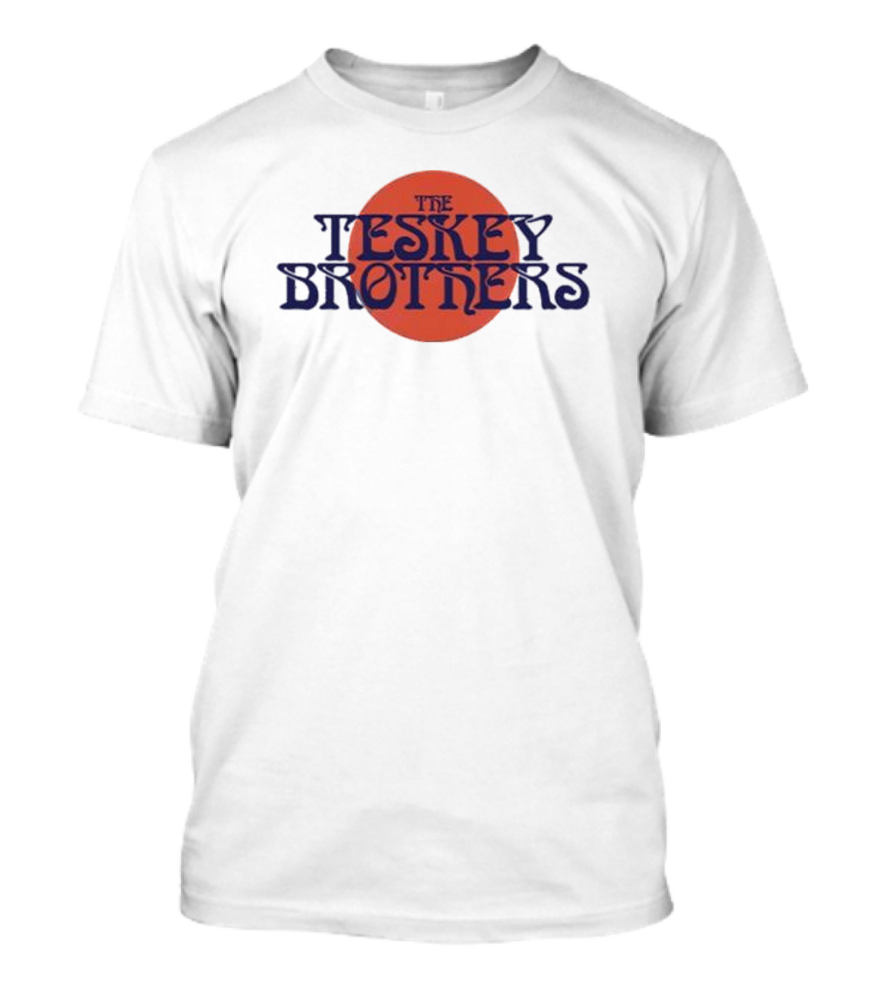 The Teskey Brothers Vintage Red Circular Emblem T-Shirt