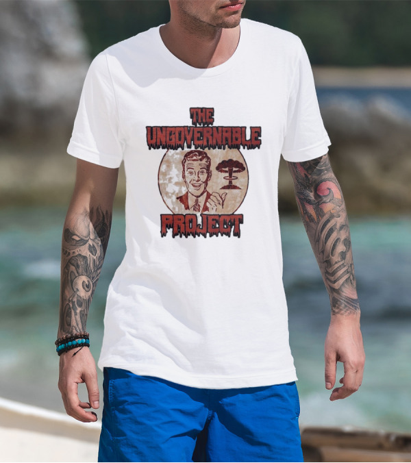The Ungovernable Project Vintage Cartoon Nuclear Explosion T-Shirt