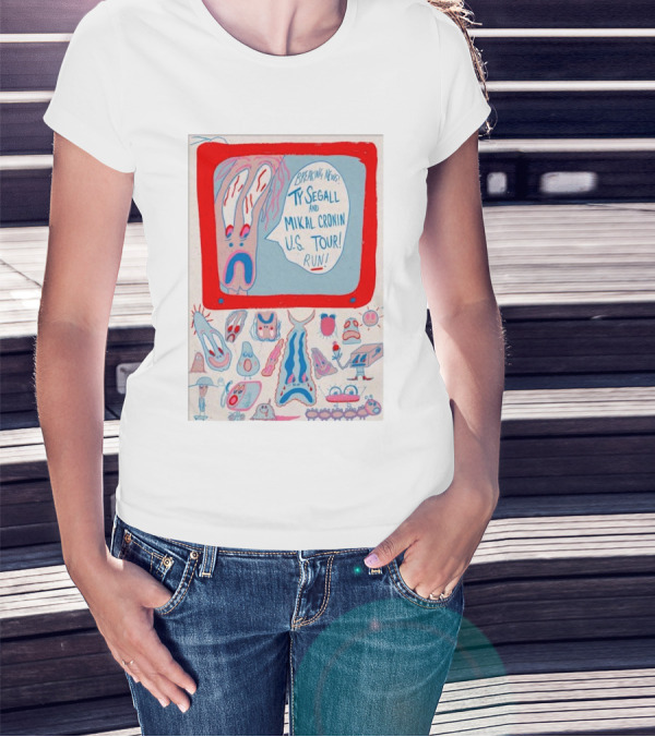 Breaking News Ty Segall And Mikal Cronin US Tour Run T-Shirt