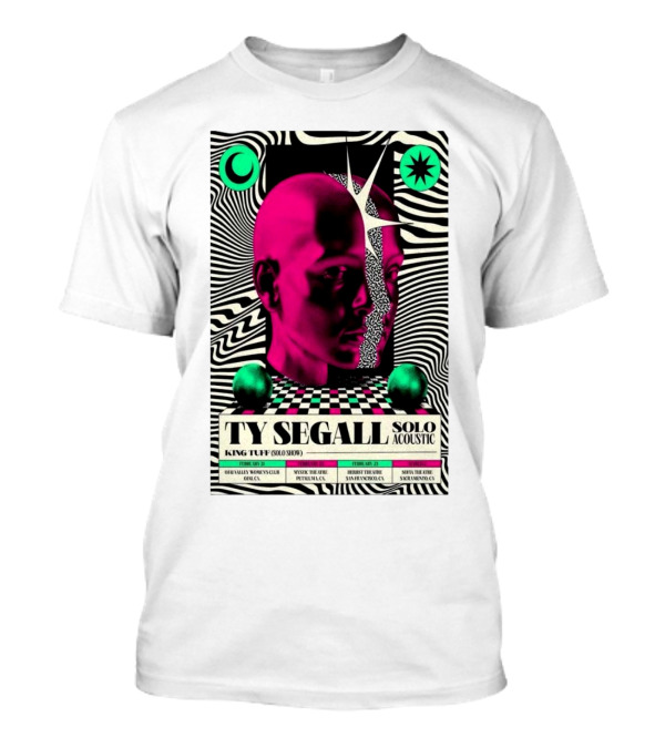 Ty Segall King Tuff Solo Show Acoustic Tour 2025 California Concert T-Shirt