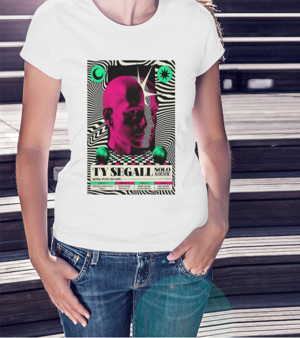 Ty Segall King Tuff Solo Show Acoustic Tour 2025 California Concert T-Shirt